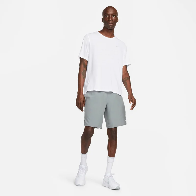 Nike Grey Men's Challenger Dri-FIT Running Shorts for Men | Best Price UAE